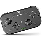 AceGamer Wireless Pocket Controller for Nintendo Switch/Switch 2/Android/iOS/PC/Steam Deck/Phone,1000Hz Polling Rate, Bluetooth Controller with Lift-and-Lock Joysticks/6-Axis Gyroscope/Turbo/Vibration (Black)