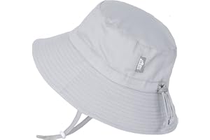 JAN & JUL Grow-with-Me Cotton Bucket Sun-Hat for Baby and Kids