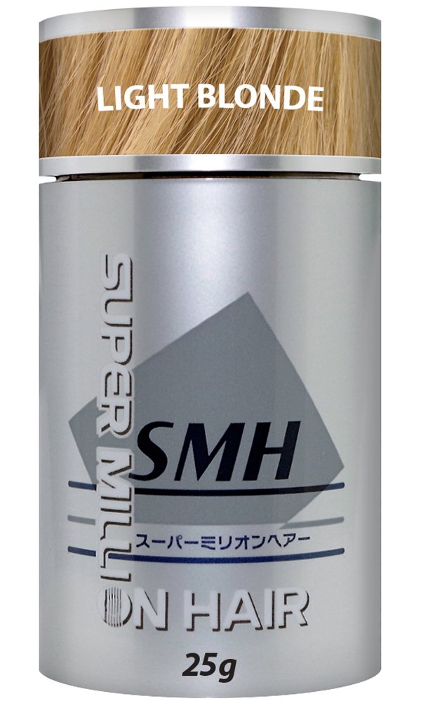 Super Million Hair - 1 x 25g Hair Building Fibres - No.6 Light Blonde