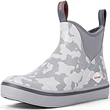 Showave Men's Deck Boots Waterproof Ankle Rubber