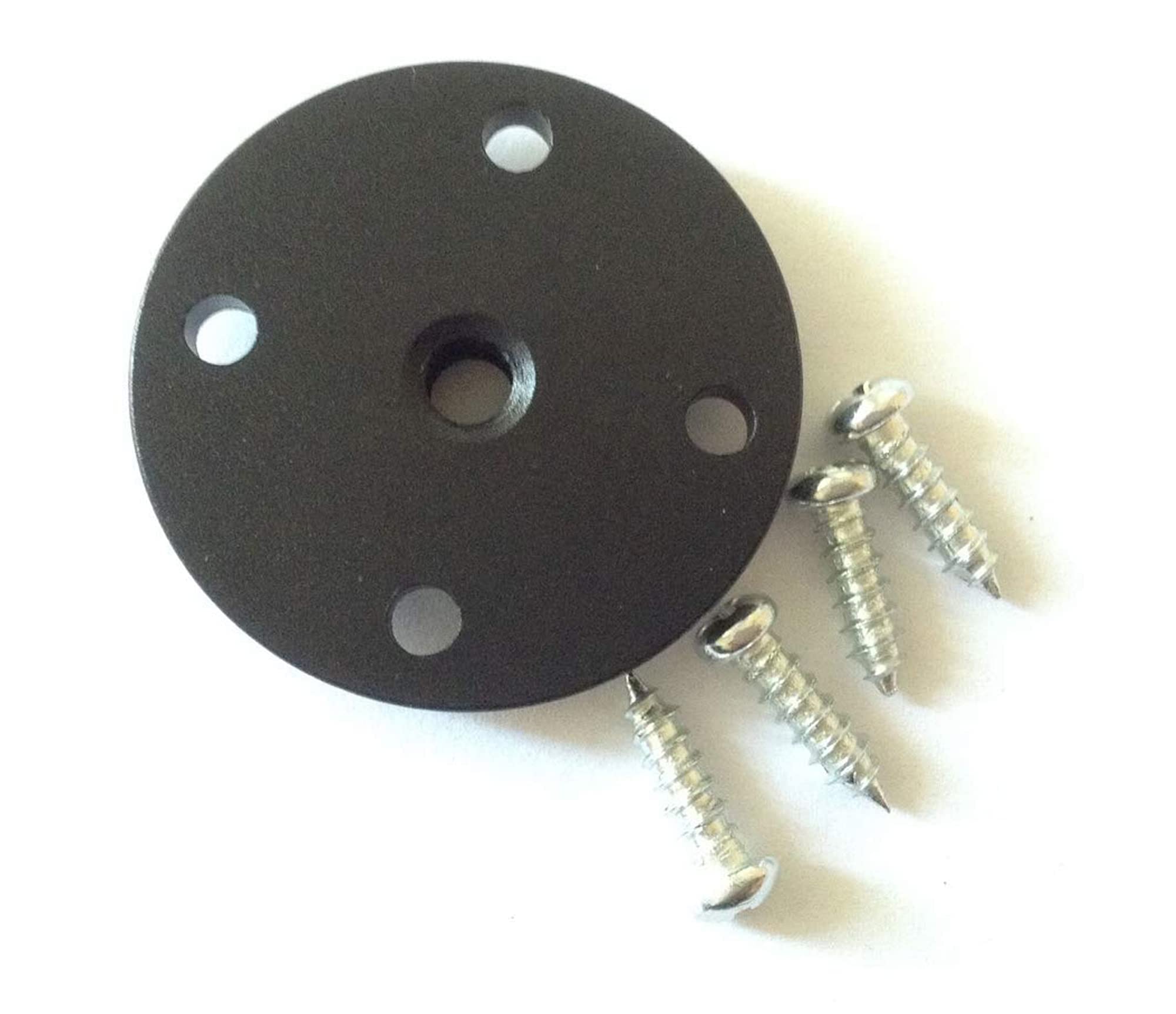 Round Wall Space Fixing Seats Desktop Base Screws Bracket Frame Shelf For Magic Hand 1/4 Inch Camera Tripod Holder Rack Stand Universal Support Projection Monitoring Photography Parts Accessories