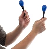 Tiger MAR28-BL Mini Egg Maracas Childrens Percussion Shaker Blue Pair view 5