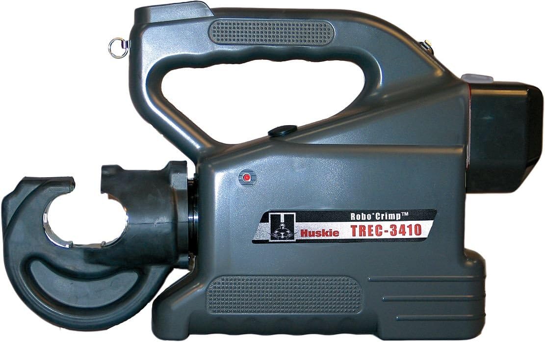 Huskie Tools - TREC3410 - Compression Tool, 14.4V Li Ion, 1 In Cap