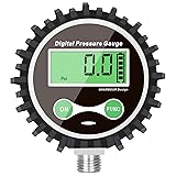 Uharbour Digital Air Pressure Gauge with 1/4'' NPT