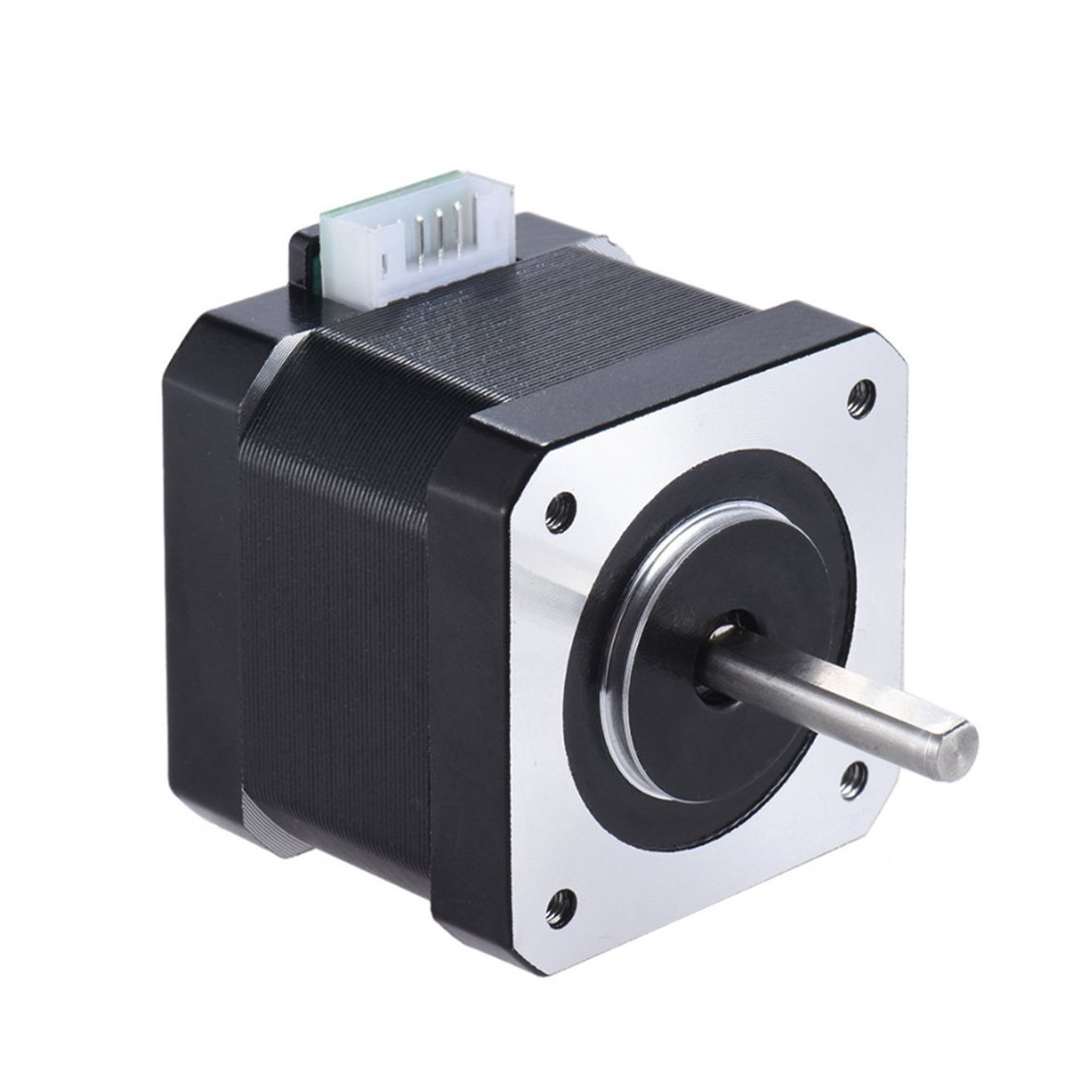 JoyNano Nema 17 Stepper Motor Bipolar 1.7A 40N.cm Holding Torque 2-Phase 4-Wire 1.8 Deg 42x42x40mm Body for 3D Printer or CNC Machine