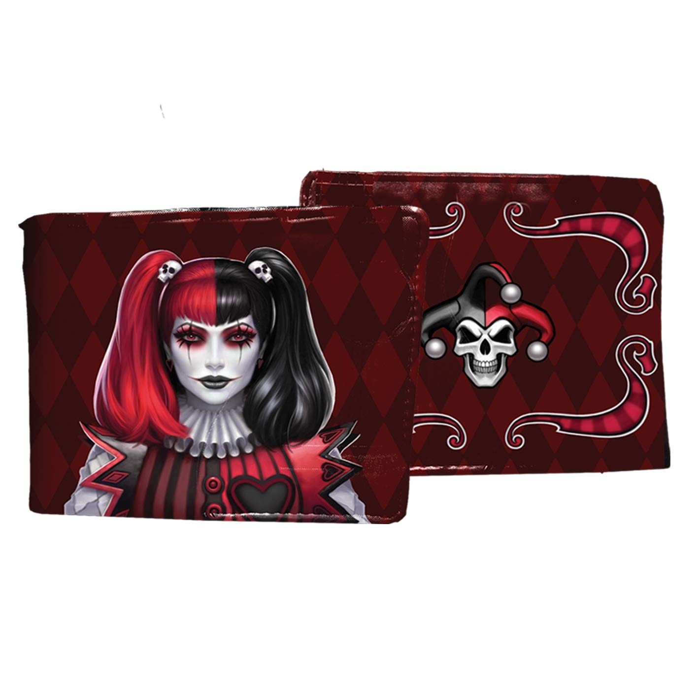 Nemesis Now Dark Jester James Ryman Wallet 10cm Red, PU