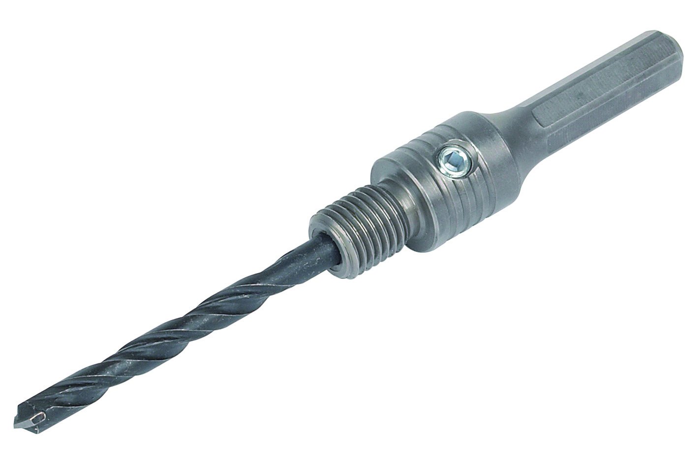 wolfcraft Mandrel with Centring Drill Bit, for Diamond Tipped Annular Bits I 5956000 I Accessory for Diamond Tipped annular bits