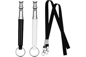 Dog Whistle to Stop Barking Neighbors Dog,Dog Whistle Training,2 Pack Ultrasonic Dog Whistle,Professional Dog Recall Whistle,