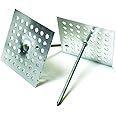 Perforated Insulation Pins, Hangers (500, 1-5/8inch), Made in USA, Click for Size and Quantity Options