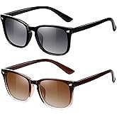 FEIDUSUN Polarized Sunglasses for Women and Men Classic Trendy Sun Glasses with UV Protection
