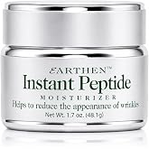 Earthen Instant Peptide Face Moisturizer &ndash; Anti Aging Peptide Cream with Jojoba Oil for Fine Lines, Wrinkles &amp; Firming &ndash; Lightweight Daily Facial Moisturizer, 1.7 Oz