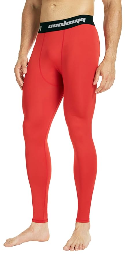 red compression tights youth