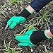 Garden Gloves With Claws, Great for Digging Weeding Seeding poking -Safe for Rose Pruning –Best Gardening Tool -Best Gift for Gardeners (Single Claw)