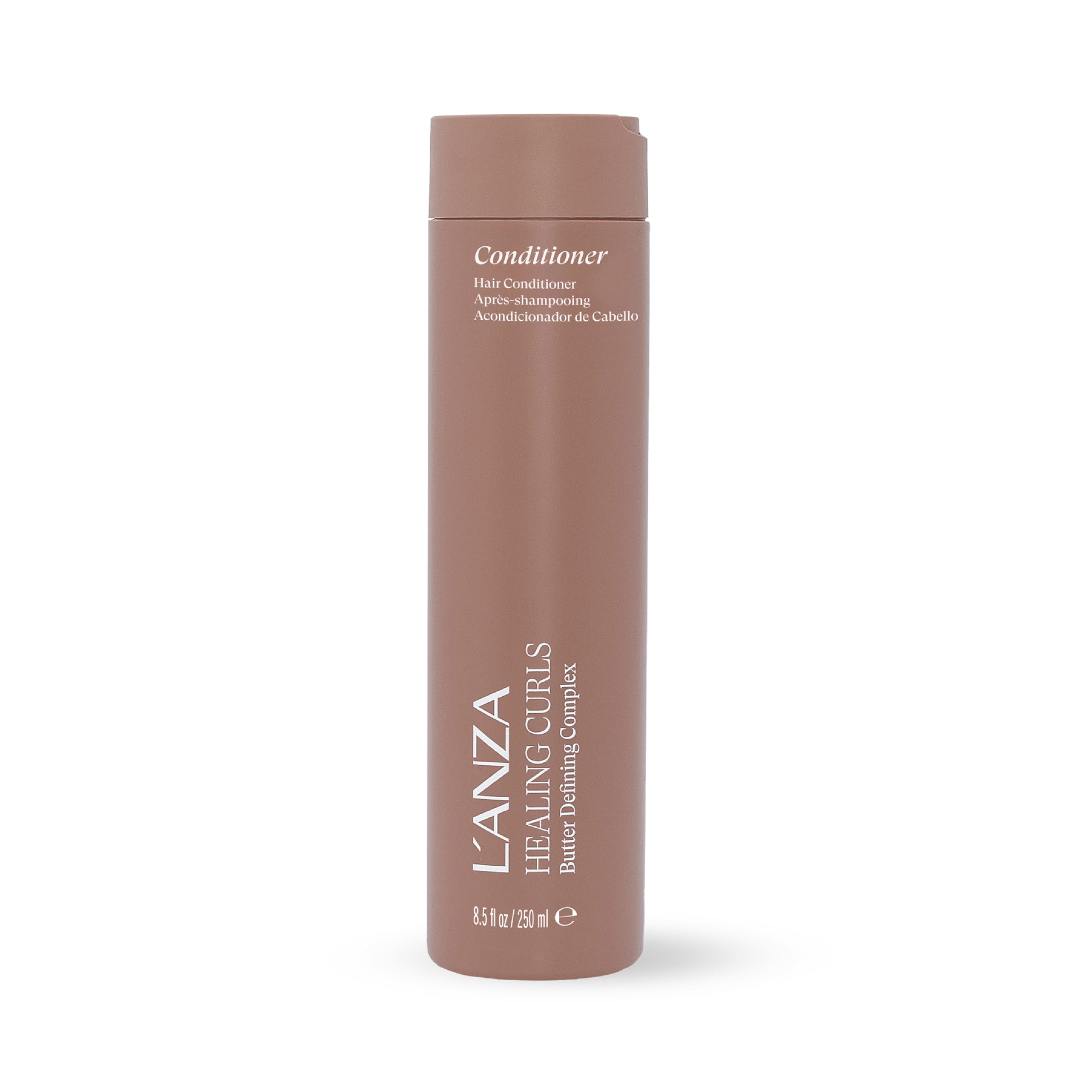 L'ANZA Healing Curls Butter Conditioner - Curly Hair Product for Moisturising and Detangling Velvety Curls with Anti-Humidity Moisturisers, with Sulphate Free, Paraben Free Formula (236ml)