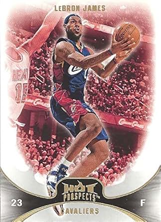 LEBRON JAMES COLLECTIBLE BASKETBALL CARD - 2008 UPPER DECK HOT