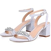 Krypthixor Strappy Gold Heeled Sandals Stiletto Heel for Women Stylish Kitten Heels Womens Platform Sandal Rhinestone Wedding Shoes for Party Dancing Graduation