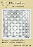 Celtic Chess Board Blackwork Pattern