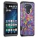 Wydan Case Compatible for LG V20 - Slim Hybrid Hard Impact Shockproof Heavy Duty Phone Cover - Rainbow Flower