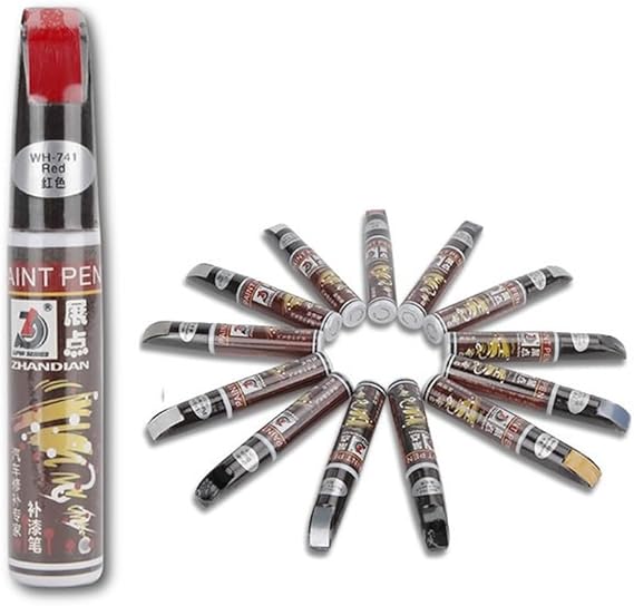 Tks 車用補修ペン タッチアップペン カラーリペアペン 車体色修復達人 小さな傷やハガレの補修 簡単修理 ハケ 車のトラブル自分で解消 キズ消し ホワイト Tks Carpen01 Wh ボディ フェンダー補修ツール 家電 カメラ Amazon