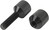 Hosit 2 Hole Flange Alignment Pin Set Aluminum Black Oxidation Resistant 2 Pins view 8