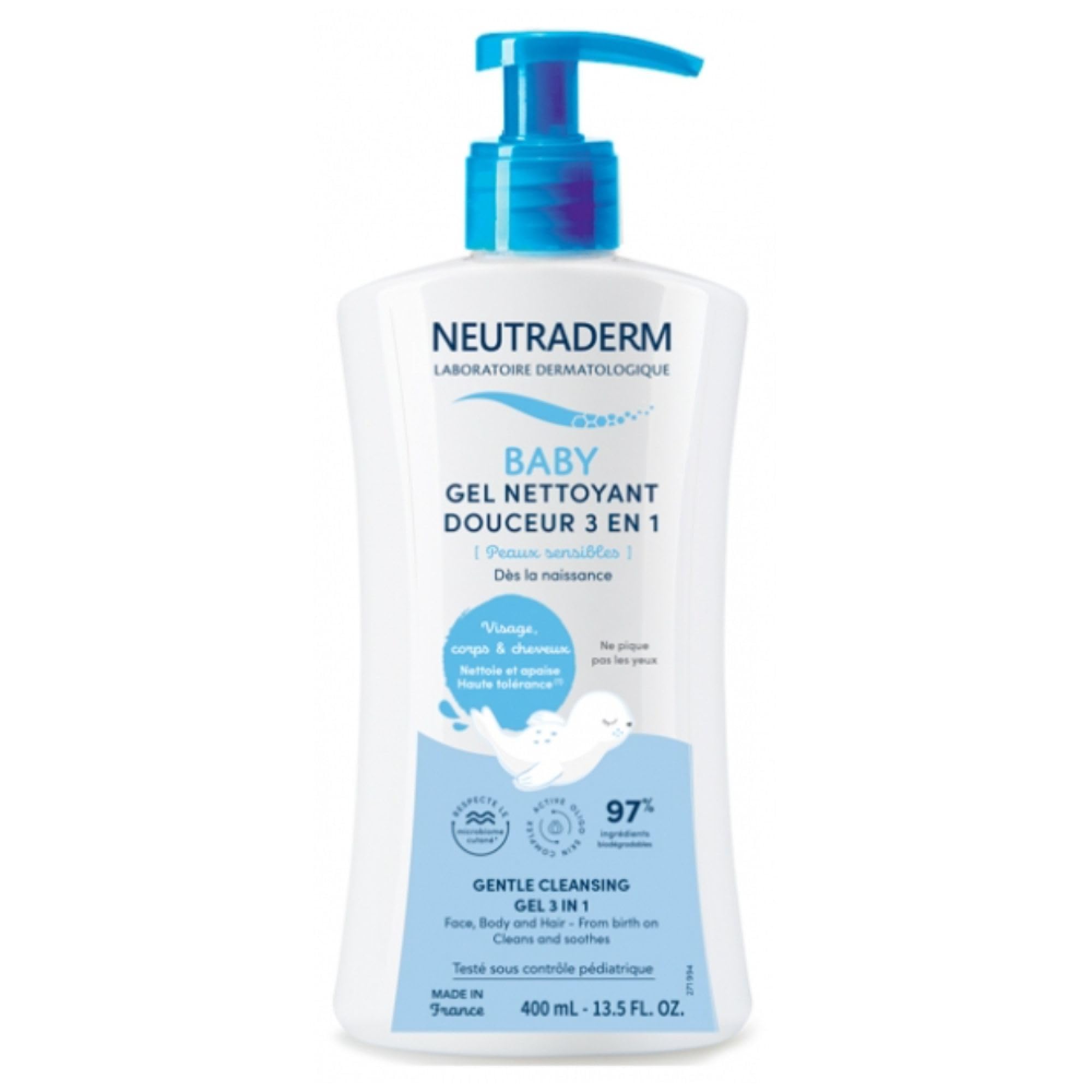 Neutraderm Baby Gentle Cleansing Gel 3 in 1 400ml