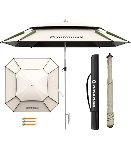 Umbrella- 7'- Blue- Vinyl- W/O CASE- : Clothing, Shoes & Jewelry