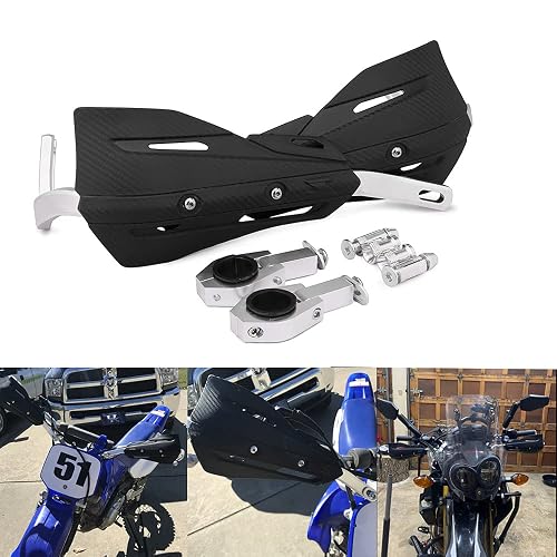 Dirt Bike Hand Guards For Motorcycle, ATV, Supermoto – 7/8" & 1 1/8" Handlebar Fit