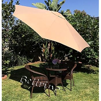 6 8 9 10 11 5 13ft Patio Umbrella Cover 6rib 8 Rib Replacement Polyester Canopy Wpplus Ir