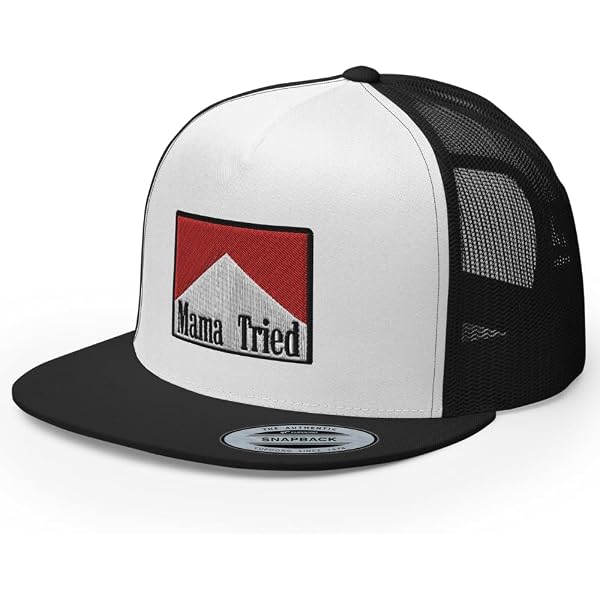 RIVEMUG "Fitties And Titties" Funny Trucker Hat - Adjustable Mesh Back Curved Bill Cap For Adults - View #9