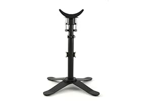 homcare Horse Hoof Stand, 2-in-1 Farrier Hoof Stand with Adjustable Height, Interchangeable Cradle & Post Support for Front & Hind Legs, Metal Body Construction Hoofjack