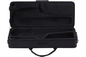 Semme Alto Saxophone Case, Water Resistant and Stable, Black