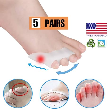 Amazon Com Pinky Toe Separator Tailors Bunion Pads New Material