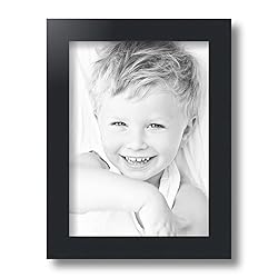 ArtToFrames 8x11 Inch Black Picture Frame, This