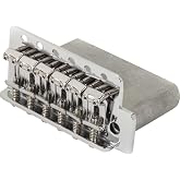 Fender Vintage-Style Standard Series Stratocaster Tremolo Assemblies | Includes bridge assembly, 6 stamped saddles, screws and springs for repair, maintenance and intonation