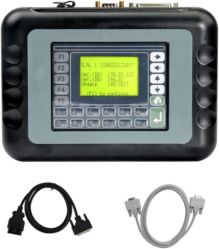 Grebest Key Programmer Diagnostic Instrument Programmer V46.02 Universal Key Programmer Immobilizer for Multi Brands Auto Car Tool