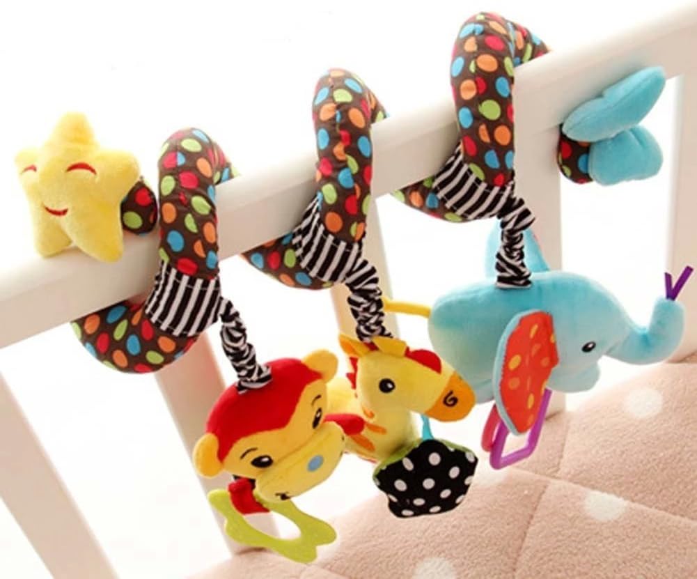 baby spiral pram toy