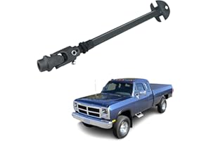 HAWK BROTHER Lower Steering Shaft Steering Column Compatible with 1979-1993 Dodge D100 D150 D200 D250 W100 W150 W200 W250 W30