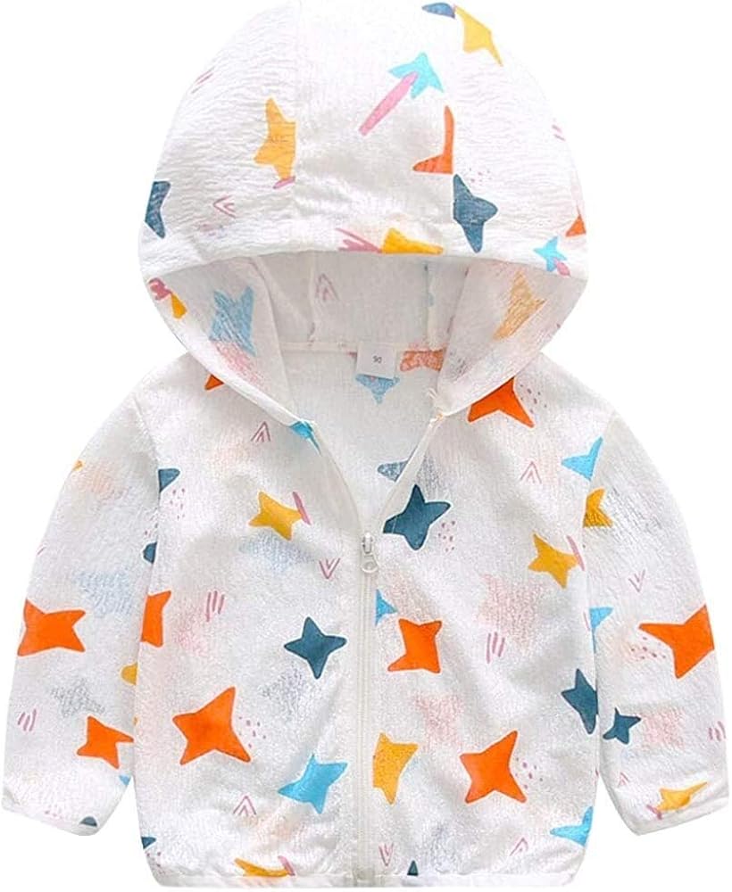 Eastery Boys Summer Jacket Baby Coat Sun Sleeve Long Hooded Protection
