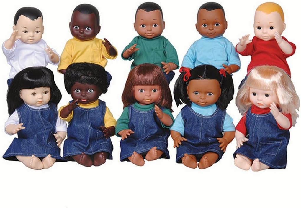 Marvel Education Company Dolls Multi-Ethnic 10-Doll School