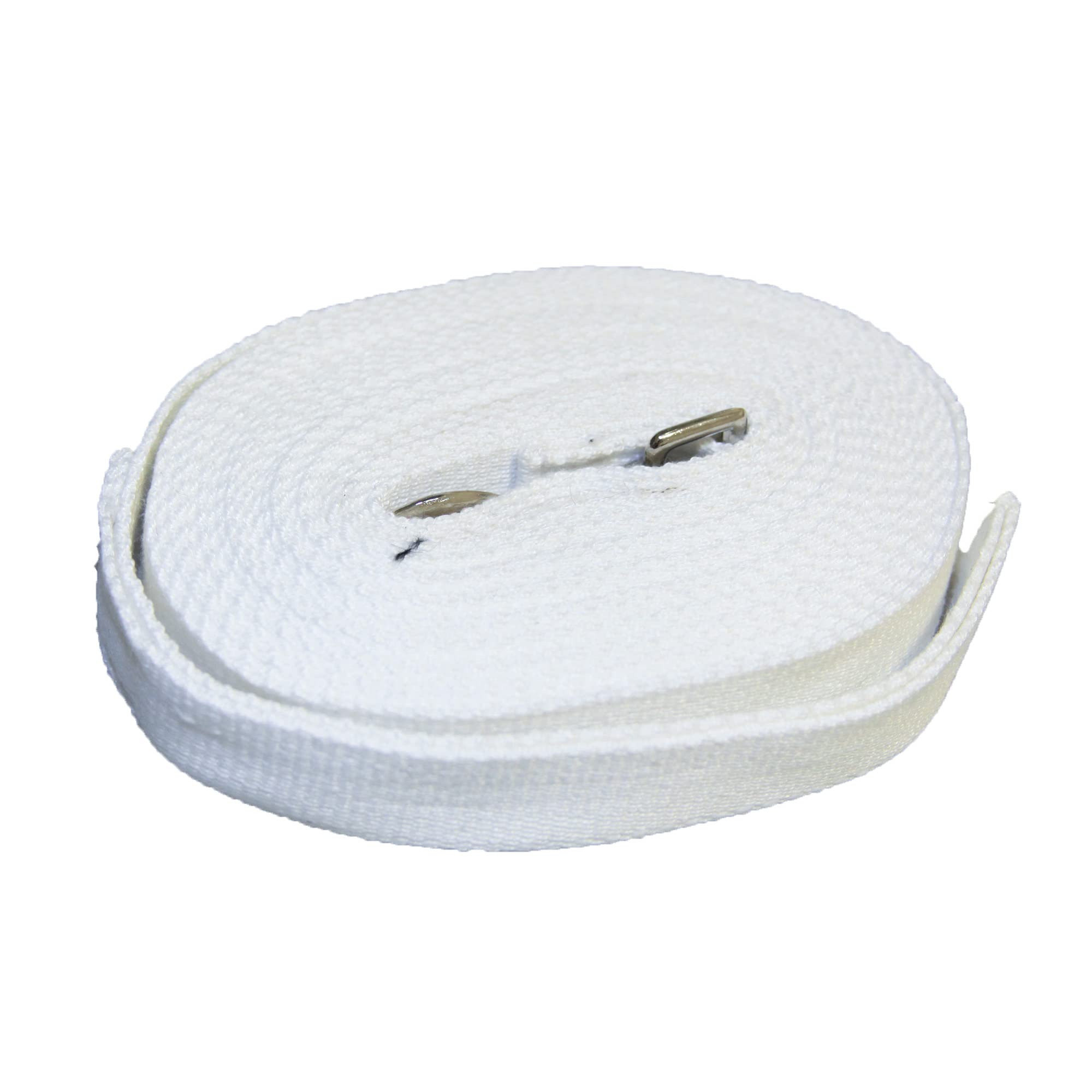 Hy Cotton Lunge Rein - White - 25 Feet