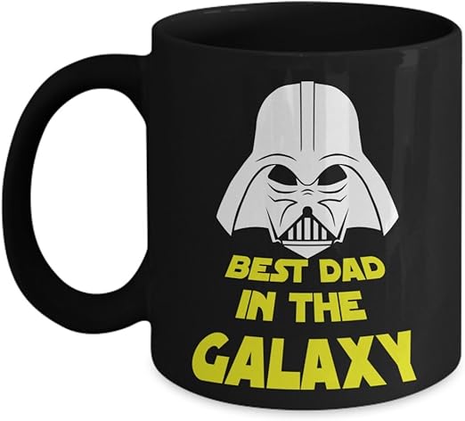 best dad in the galaxy mug