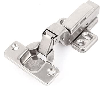 Bisagra de puerta del gabinete armario de 12 cm de largo oculta de