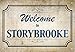 Aquarius Once Upon A Time Storybrooke Welcome Tin Sign