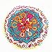 Hot Sale ！Indian Large Round Floor Pillow Case ，Beautyvan Comfortable Charming Indian Mandala Floor Pillows Round Bohemian Cushion Cushions Pillows Case (A)