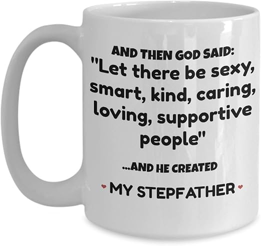funny step dad mugs