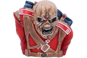 Nemesis Now Officially Licensed Iron Maiden The Trooper Bust Box (Small) Red, 12cm