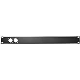 Elite Core RP1U-2D Rack Panel with 2 D-Series Punch-Outs, 1U