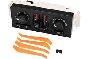 GEARCESS 599-210XD Climate Control Module with AC Control Fit for Chevy Silverado Tahoe Suburban Avalanche Trailblazer, Fit for GMC Sierra Yukon Envoy, Fit for Cadillac Escalade-2003-2006