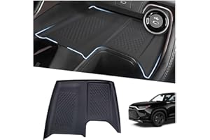 BJchiwu Wireless Charging Anti-Slip Mat Fit for 2024 2025 2026 Toyota Grand Highlander, Silicone Waterproof & Stain-Resistant Car Center Console Phone Charger Protective Pad Liner Accessories(1PCS)
