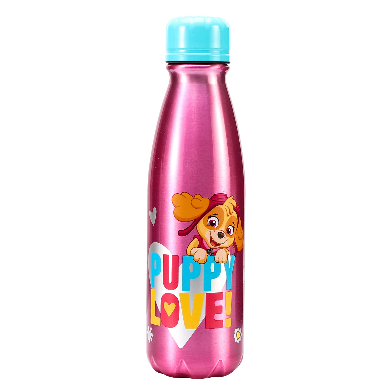 Stor 600ml Aluminium Water Bottle for Kids Childrens Back to School Drinks Bottle BPA Free (Paw Patrol Girls)